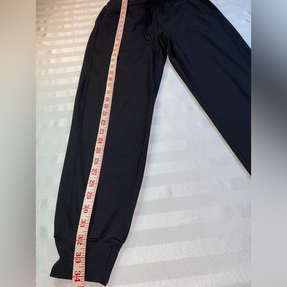 Rachel Zoe Sz S Black Joggers~ Drawstring w/ Elastic Waist, 3 pockets EUC - Picture 4 of 14